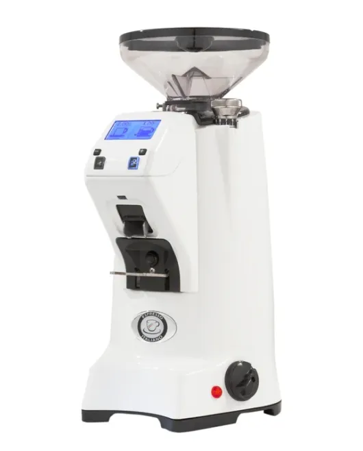 Eureka Zenith 65E High Speed Espresso Grinder in White