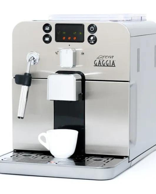 Gaggia Brera Espresso Machine in Silver