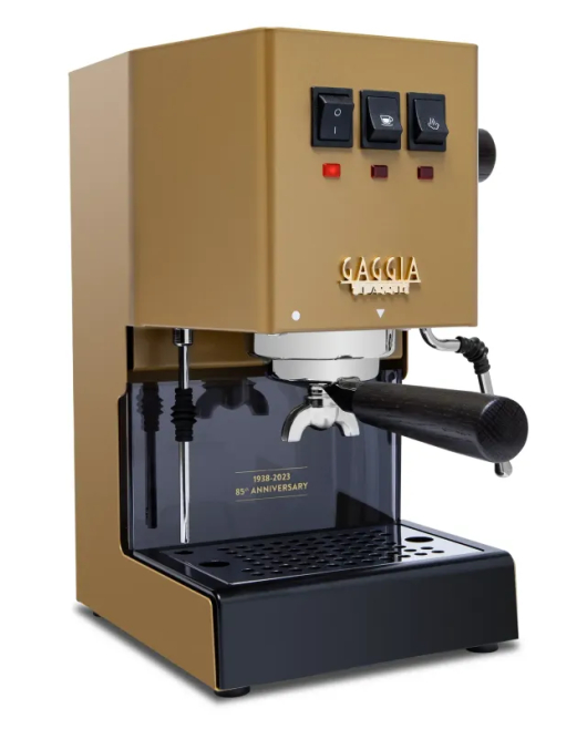 Gaggia Classic Evo Pro - 85th Anniversary Limited Edition with Blackened Oak