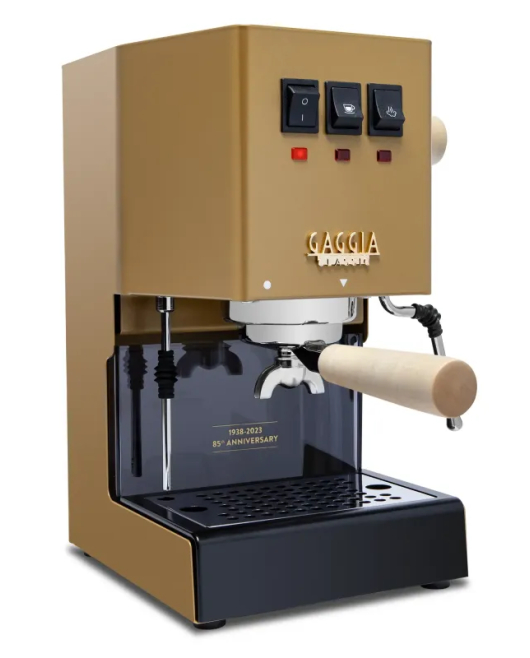 Gaggia Classic Evo Pro - 85th Anniversary Limited Edition with Tiger Maple