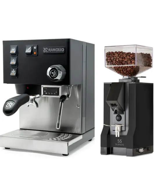 Rancilio Silvia PID and Mignon Silenzio 55 Bundle